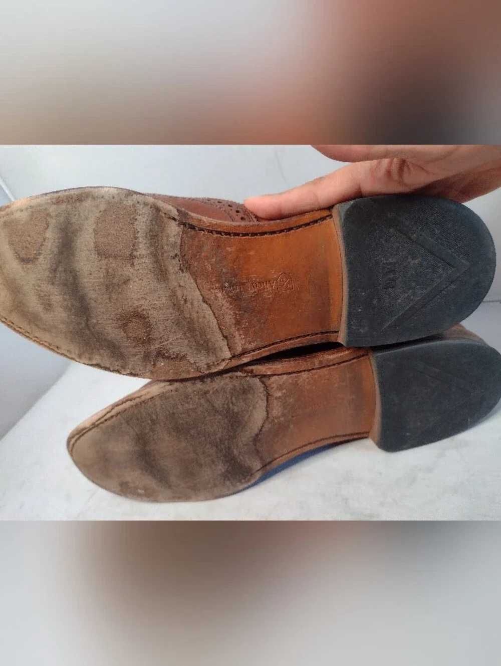Allen Edmonds wear bottom